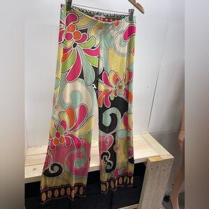 Nally & Millie Multicolor Wide Leg Pants